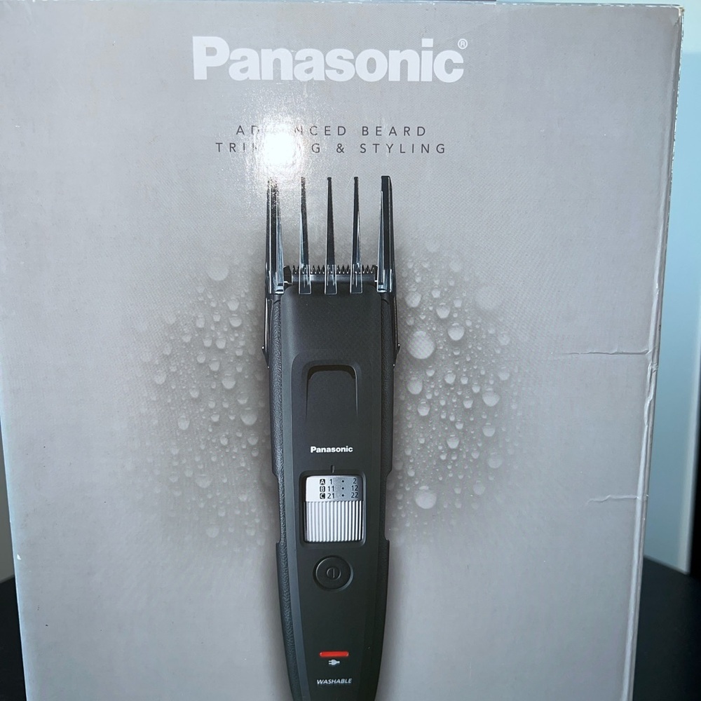 Panasonic Advanced Black Beard Trimmer
